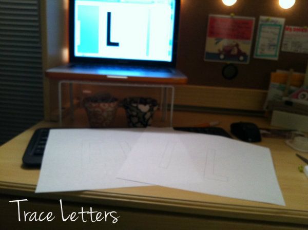 TRACE LETTERS