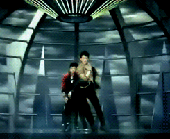 2PM Ultra Lover dance wave gif
