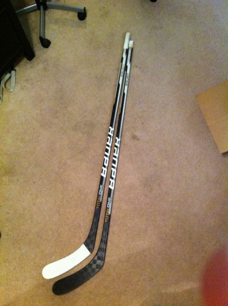 bauer total one stick. Asking $120 OBO per stick