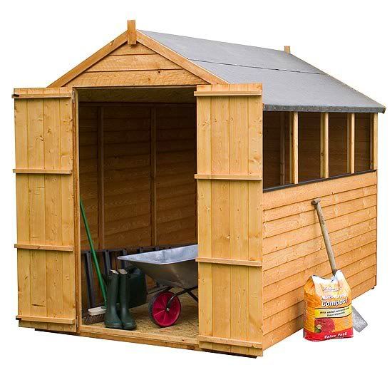 sharty: 8x6 wooden sheds