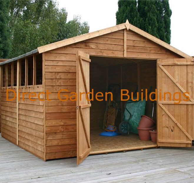 Wood Garden Storage Sheds