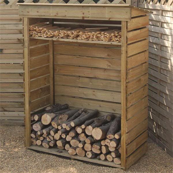 Details about NEW LOG STORE WOOD STORAGE FIREWOOD STORES KEEPS FIRE 