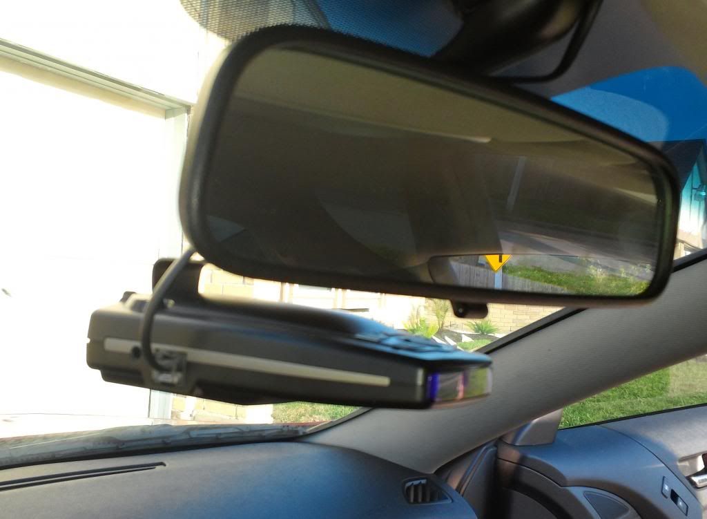 Hyundai Genesis Forum DIY Radar Mount, Rearview Mirror