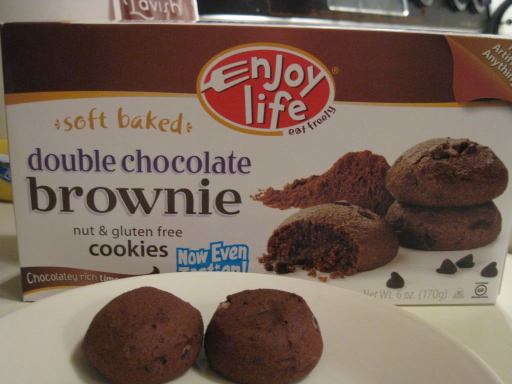 Enjoy Life Two Double Chocolate Brownie Bites At At Time The Celiathlete