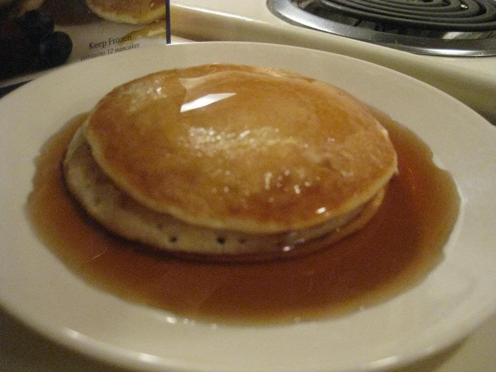 Toast up glutenfree & dairyfree pancakes from Trader Joe’s for an