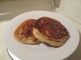 Gluten-Free Peanut Butter and Banana Pancakes made from The Pure Pantry Organic Gluten-Free Old Fashioned Pancake and Baking Mix