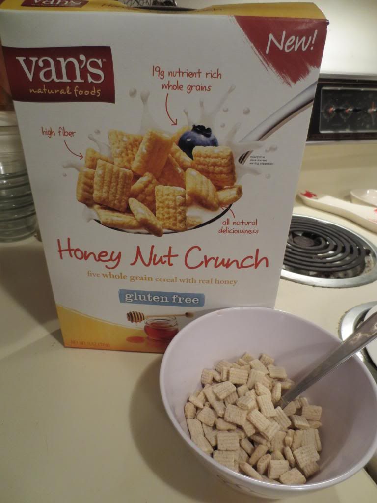 A Touch Of Sweet Honey Brings Great Flavor To Van’s Natural Foods Gluten-Free Honey Nut Crunch cereal
