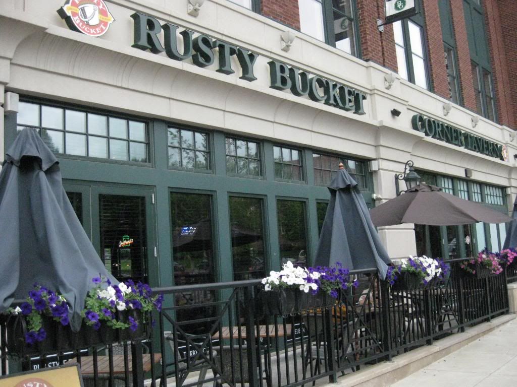 Staff ensures a safe dining experience at the Rusty Bucket The