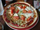 Transfer Pizzeria & Café's Gluten-Free Da Vinci Pizza Transfer Pizzeria & Café's Gluten-Free Da Vinci Pizza