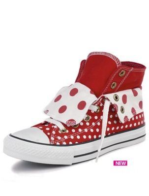 Polka dot high top on sale converse