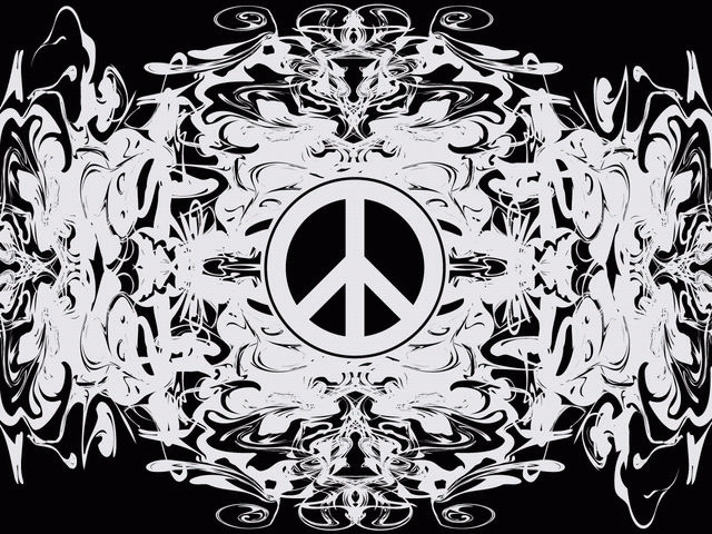 peace sign wallpaper. White Peace Sign Wallpaper