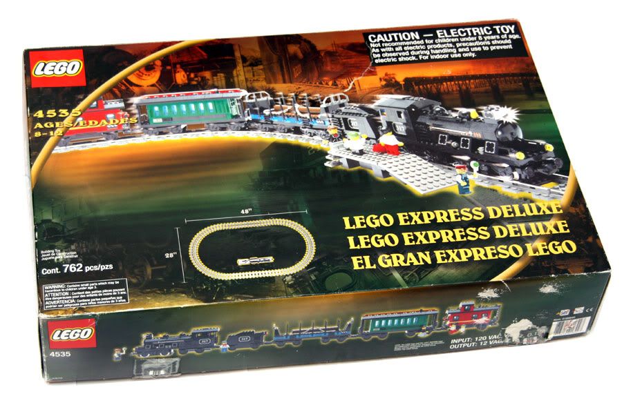 Lego My Own Trains Express Deluxe Train Set 4535 Extremely Rare 