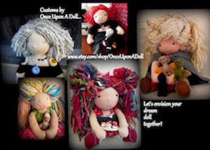 24 hour Auction for a CUSTOM doll by Once Upon A Doll
