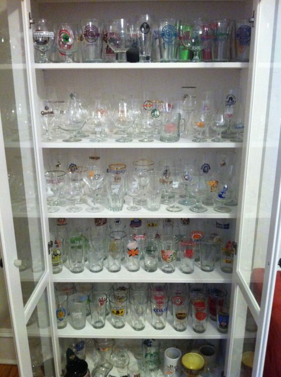 How do you display/store your glassware? Community BeerAdvocate