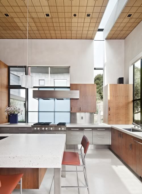 Hood for Range in Front of Window