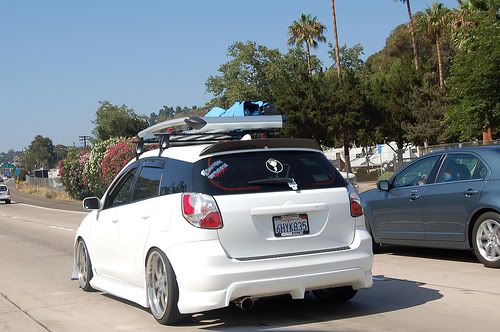 toyota matrix ats spoiler #2