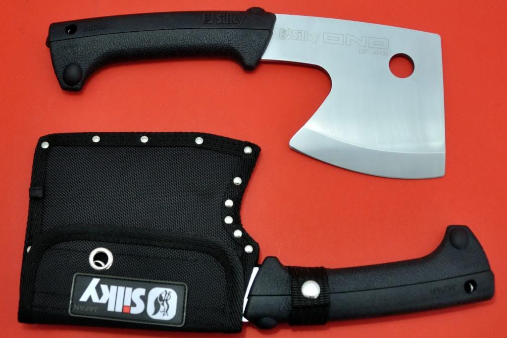 Japanese SILKY ONO STAINLESS CHOPPER HATCHET AXE 120mm Hache Axt Japan