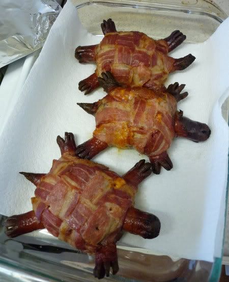 Bacon Turtles