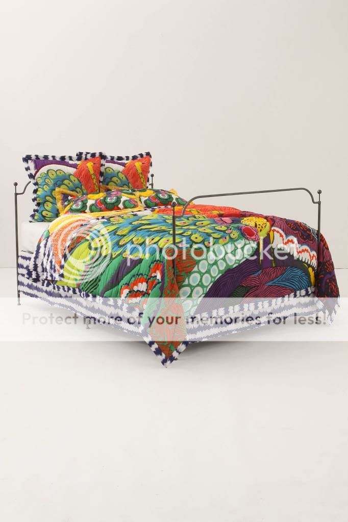   Pavo KING QUILT Comforter 2011 NEW Peacock Bedding Collection  