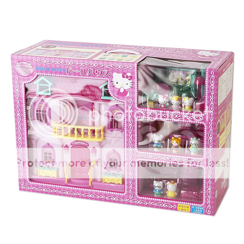 Hello Kitty Doll House Cottage Figure Japan New Sanrio Toy Japanese