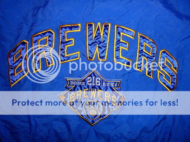 vtg retro MILWAUKEE BREWERS 1982 WORLD SERIES COOPERSTOWN COLLECTION 