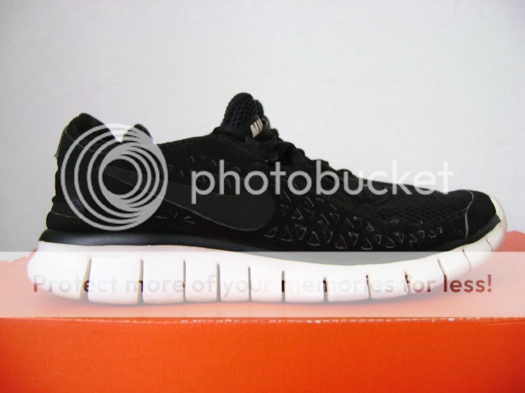   FREE RUN + Black/Anthracite RUNNING SHOES size 6 max lunarswift  